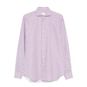 Xacus Men Twill Stripe Long Sleeve Shirt